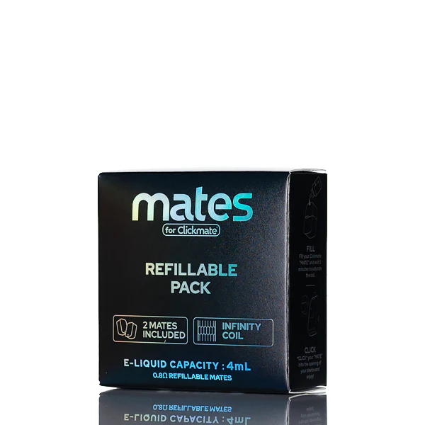 7 Daze Clickmate Mates Max Refillable Pods - Pack of 2 (DISCONTINUED) - Image 4