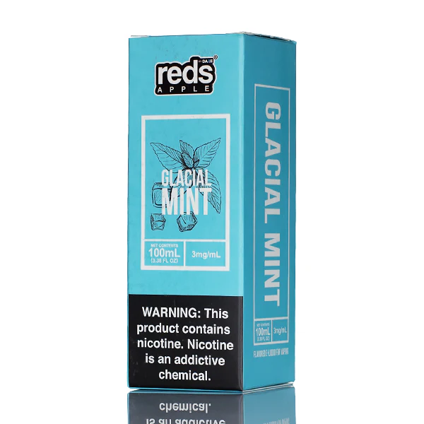 7 Daze Eliquid - Glacial Mint - 100ml - Image 3
