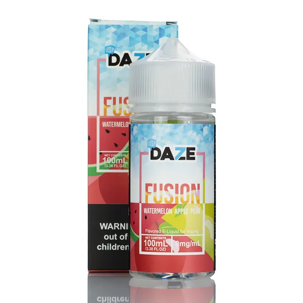 7 Daze Fusion ICED - No Nicotine Vape Juice - 100ml - Image 16