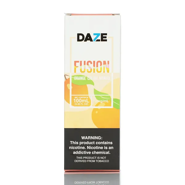 7 Daze Fusion TFN - Orange Cream Mango - 100ml - Image 3