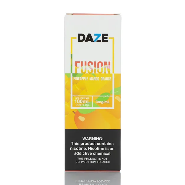 7 Daze Fusion TFN - Pineapple Mango Orange - 100ml - Image 3