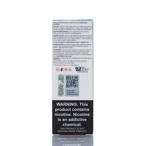7 Daze Fusion TFN Salt - Banana Cantaloupe Honeydew ICED - 30ml - Image 4