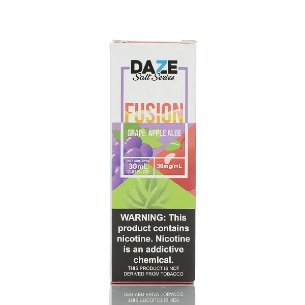 7 Daze Fusion TFN Salt - Grape Apple Aloe - 30ml - Image 3