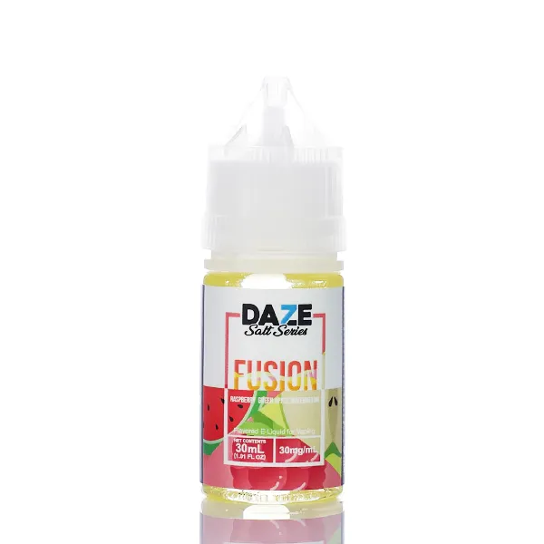 7 Daze Fusion TFN Salt - Raspberry Green Apple Watermelon - 30ml (Discontinued) - Image 2