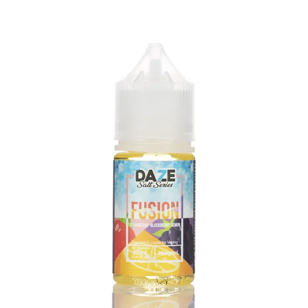 7 Daze Fusion TFN Salt - Strawberry Blackberry Lemon ICED - 30ml - Image 2