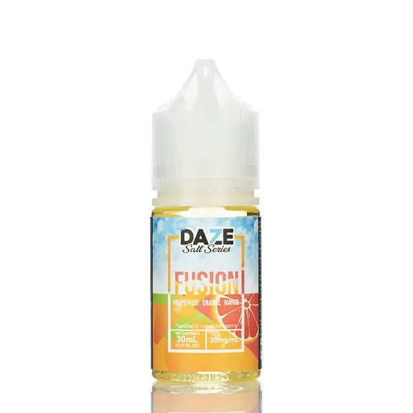 7 Daze Fusion TFN Salts -Grapefruit Orange Mango ICED - 30ml - Image 2