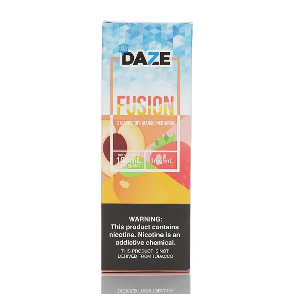 7 Daze Fusion TFN - Strawberry Mango Nectarine ICED - 100ml - Image 2