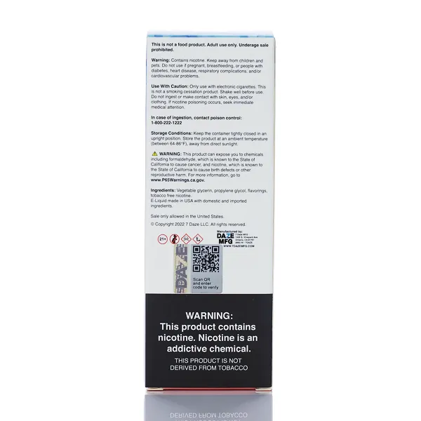 7 Daze Fusion TFN - Watermelon Apple Pear ICED - 100ml - Image 4