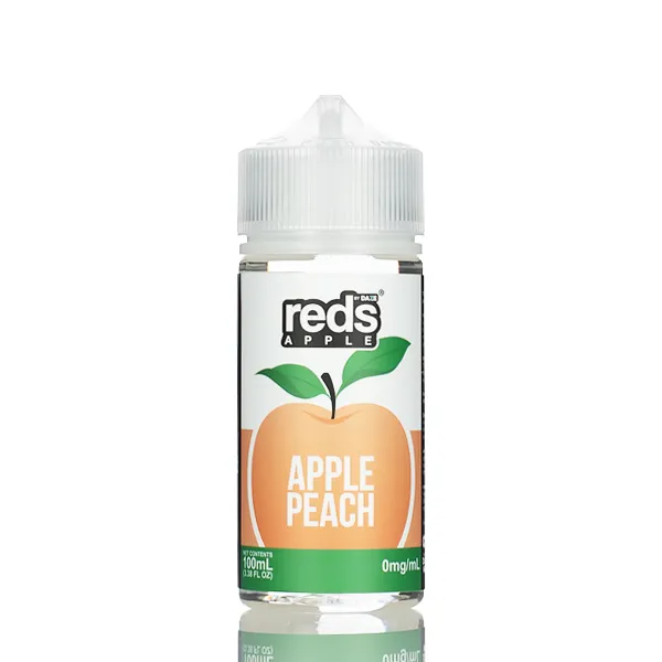 7 Daze Reds Apple - No Nicotine Vape Juice - 100ml - Image 11