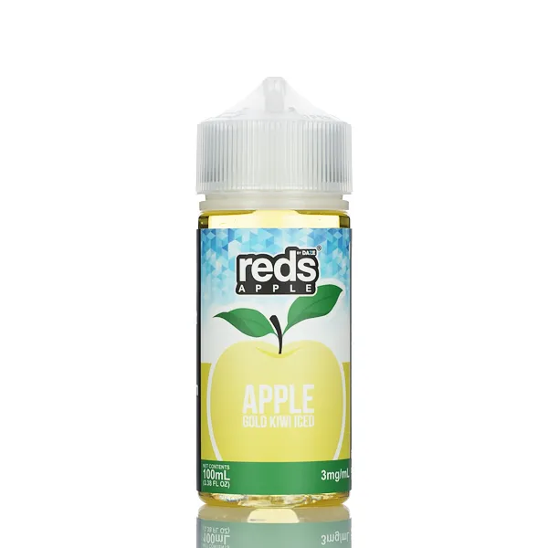 7 Daze - Reds Apple eJuice Gold Kiwi ICED- 100ml - Image 2