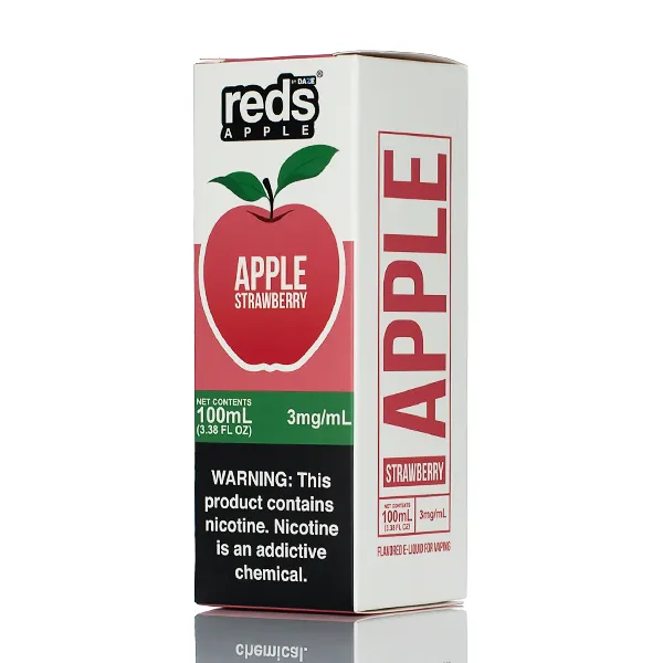 7 Daze - Reds Apple eJuice Strawberry - 100ml - Image 3