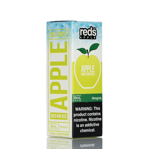 7 Daze Salt Series - Reds Apple Gold Kiwi ICED - 30ml - Image 3