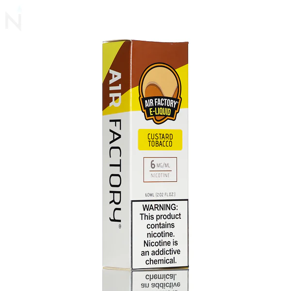 Air Factory - Custard Tobacco - 60ml - Image 3