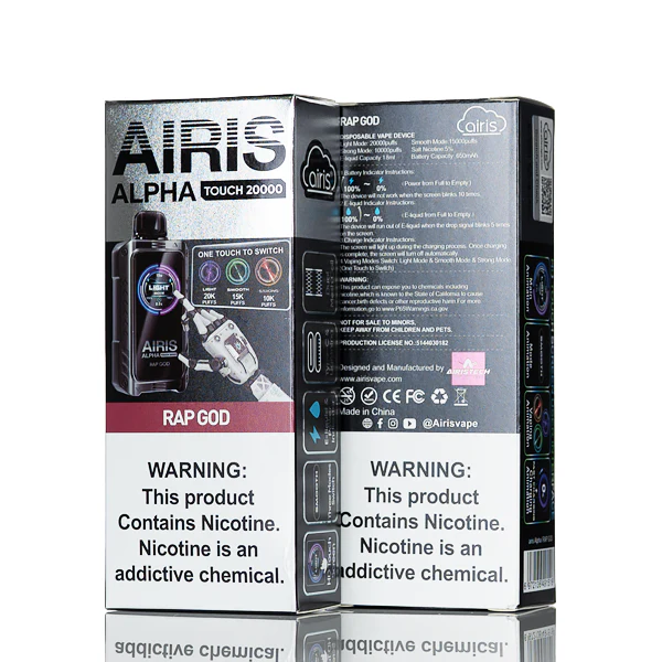 Airis Alpha Touch 20K Puffs Disposable - Image 11