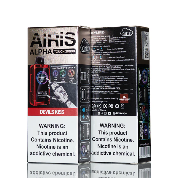 Airis Alpha Touch 20K Puffs Disposable - Image 5