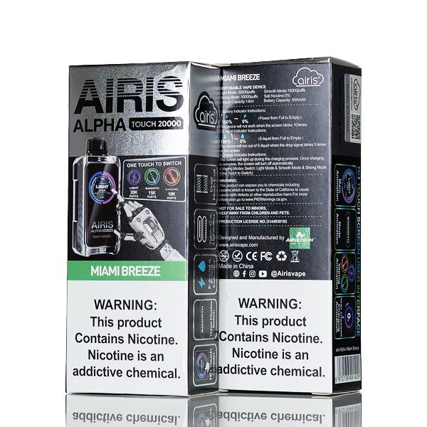 Airis Alpha Touch 20K Puffs Disposable - Image 9