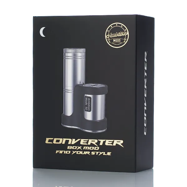 Ambition Mods Converter 50W SBS Box Mod Tube Mod - Full Set (DISCONTINUED) - Image 14