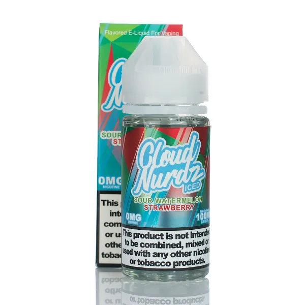 Cloud Nurdz ICED E-Liquid - No Nicotine Vape Juice - 100ml - Image 5