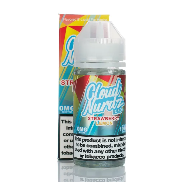 Cloud Nurdz ICED E-Liquid - No Nicotine Vape Juice - 100ml - Image 6