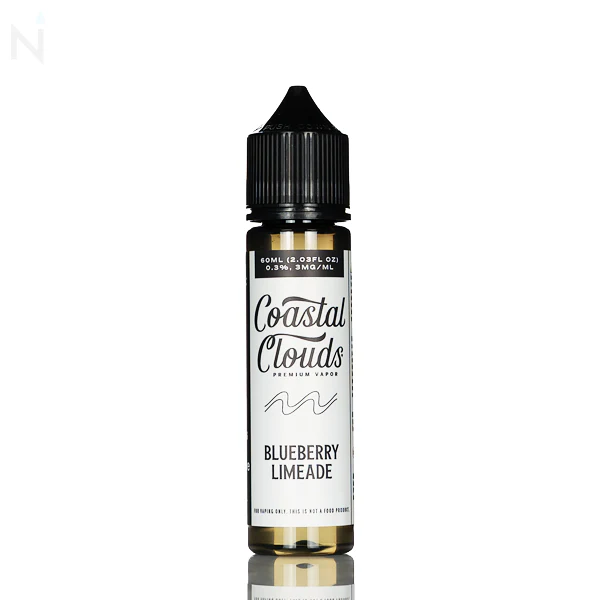 Coastal Clouds E-Liquid - Blueberry Limeade - 60mL - Image 2
