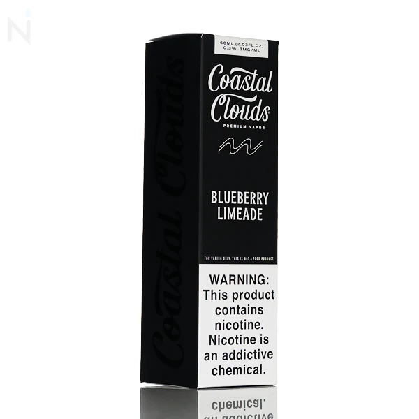Coastal Clouds E-Liquid - Blueberry Limeade - 60mL - Image 3