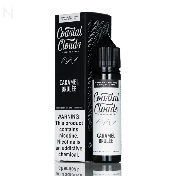 Coastal Clouds E-Liquid - Caramel Brulee - 60ml