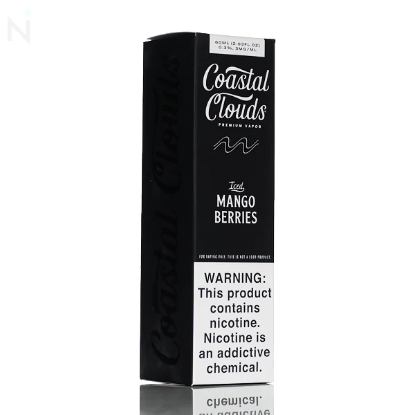 Coastal Clouds E-Liquid - Mango Berries ice - 60mL - Image 3