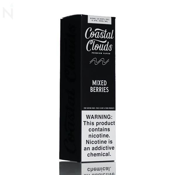 Coastal Clouds E-Liquid - Mixed Berries - 60mL - Image 3