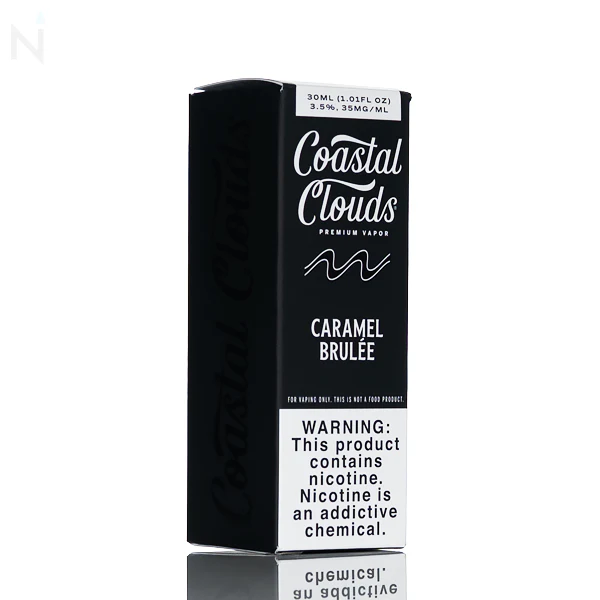 Coastal Clouds Salt - Caramel Brulee - 30ml - Image 3