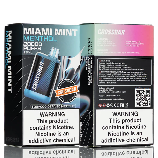 Crossbar 20K 20000 Puffs Disposable Vape - 13mL - Image 5
