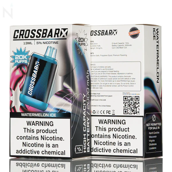 Crossbar X 20K 20000 Puffs Disposable Vape - 13mL - Image 5