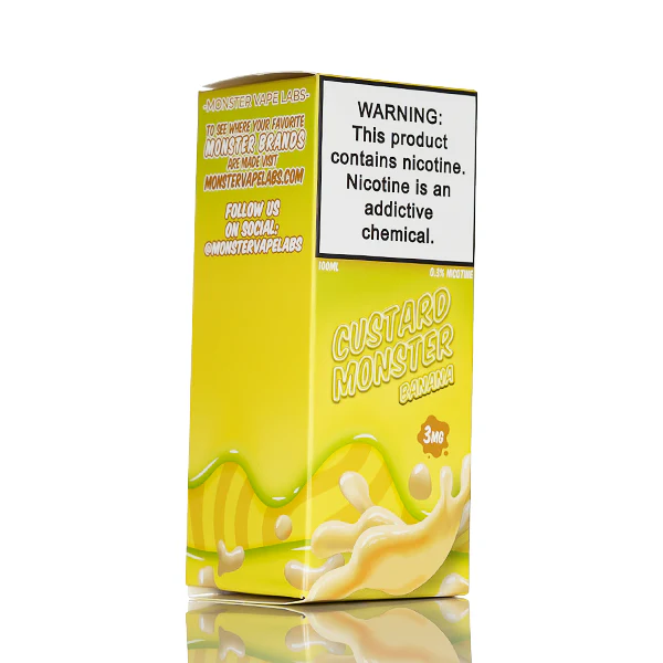 Custard Monster - Banana - 100mL - Image 3