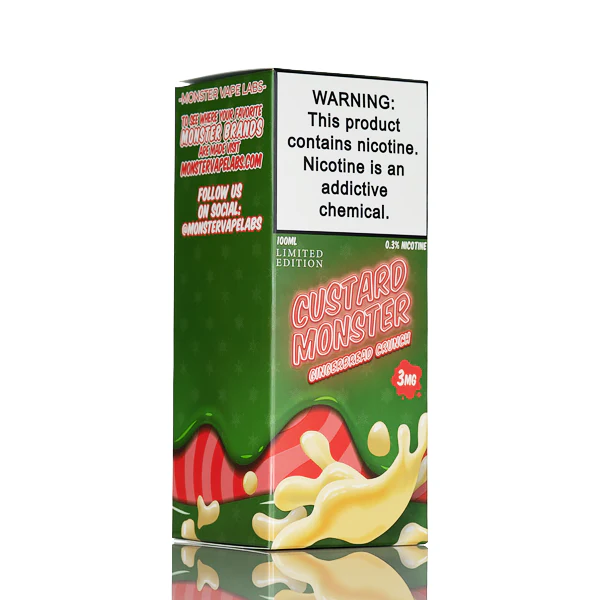 Custard Monster - Gingerbread Crunch - 100mL - Image 3