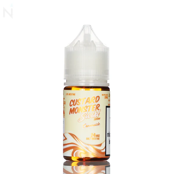 Custard Monster Salt - Creamsicle Swirl - 30ml - Image 2
