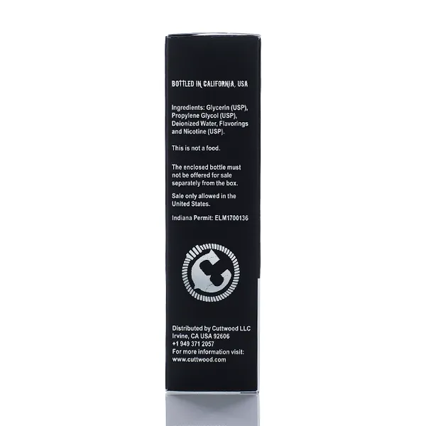 Cuttwood Classic E-Liquid - Boss Reserve - 60ml - Image 3