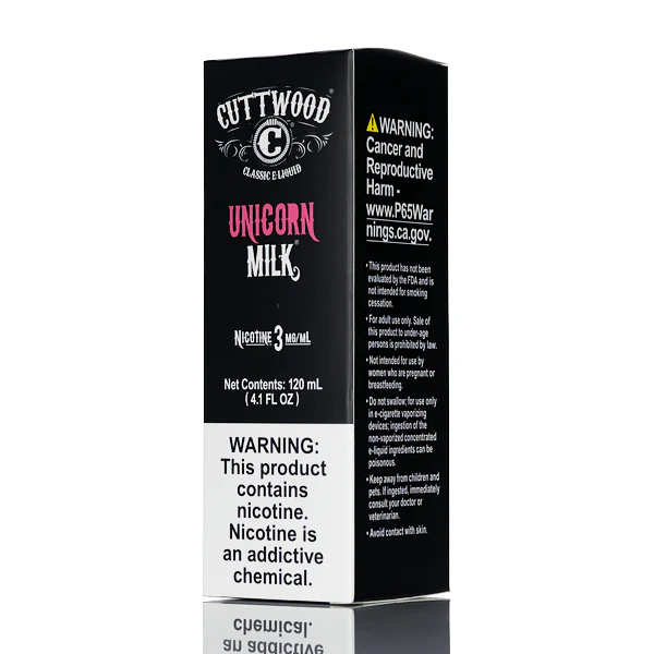 Cuttwood Classic E-Liquid - Unicorn Milk - 120mL - Image 3