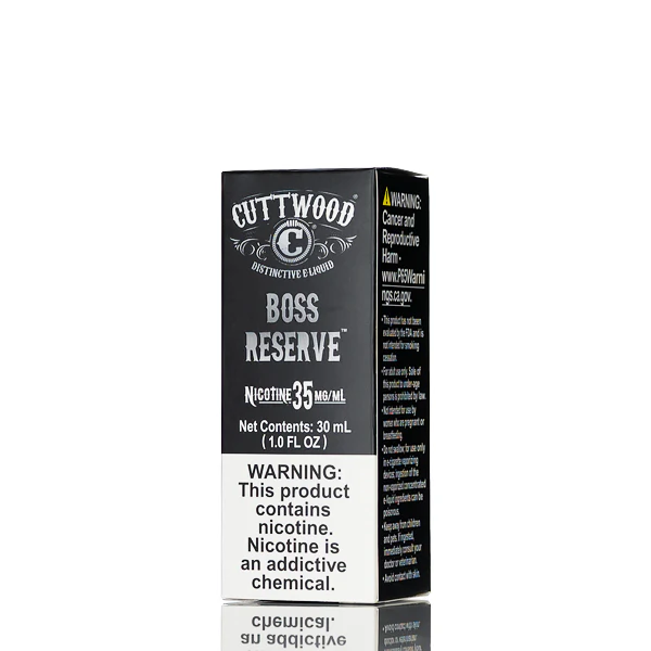 Cuttwood Salt Nic - Boss Reserve - 30ml - Image 3