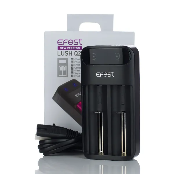 Efest LUSH Q2 2-Bay Charger - Image 2