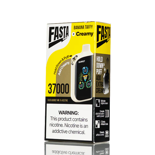 Fasta Burrst V2 37K 37000 Puffs Disposable Vape - 25mL - Image 14