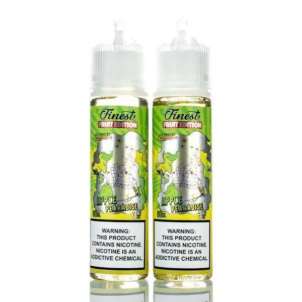 The Finest E-Liquid - Fruit Edition - Apple Pearadise - 120ml (DISCONTINUED) - Image 2