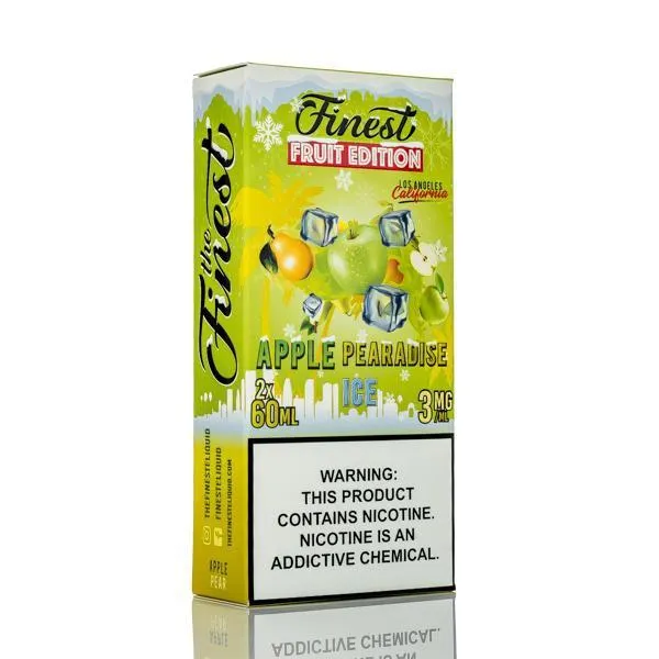 The Finest E-Liquid - Fruit Edition - Apple Pearadise ICE - 120ml (DISCONTINUED) - Image 3