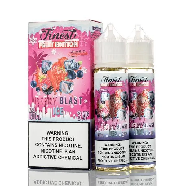 The Finest E-Liquid - Fruit Edition - Berry Blast ICE - 120ml (DISCONTINUED)