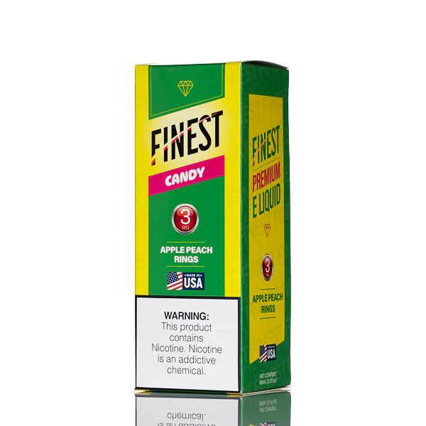 Finest E-Liquid - Candy Edition - Apple Peach Rings - 100mL - Image 3