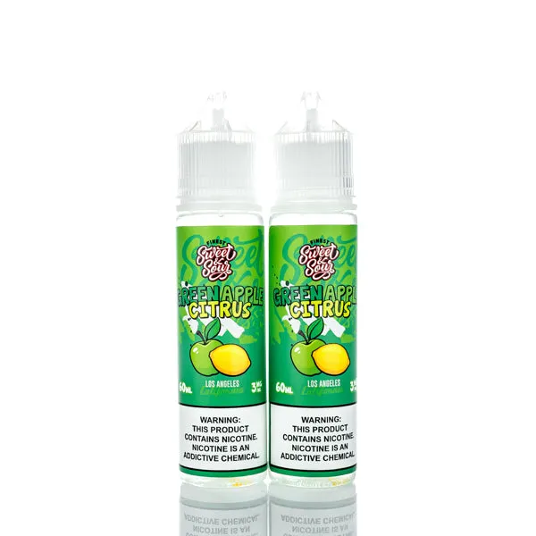 The Finest E-Liquid - Sweet & Sour - Green Apple Citrus - 120ml (DISCONTINUED) - Image 2