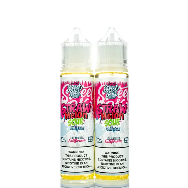 The Finest E-Liquid - Sweet & Sour - Strawmelon Sour ICE - 120ml (DISCONTINUED) - Image 2