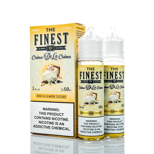 The Finest E-Liquid - Creme De La Creme - Vanilla Almond Custard - 120ml (DISCONTINUED)