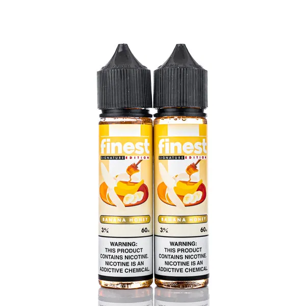 The Finest E-Liquid - Signature Edition - Banana Honey - 120ml (DISCONTINUED) - Image 2