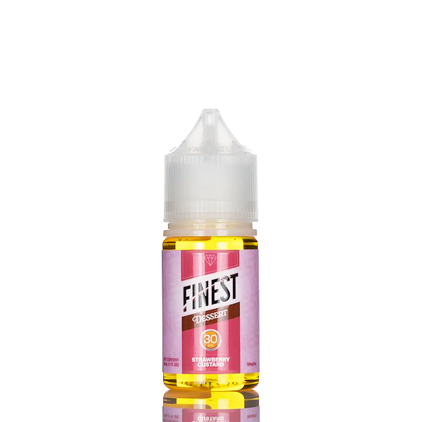 Finest Salt Nic - Desert Edition - Strawberry Custard - 30mL - Image 2
