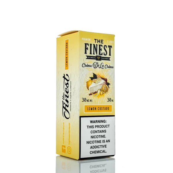 The Finest E-Liquid - Salt Nic Series - Creme De La Creme - Lemon Custard - 30ml (DISCONTINUED) - Image 3