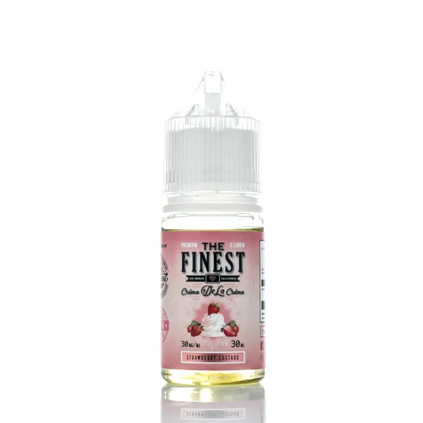 The Finest E-Liquid - Salt Nic Series - Creme De La Creme - Strawberry Custard - 30ml (DISCONTINUED) - Image 2